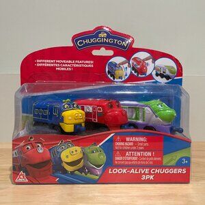 Chuggington Look Alive Chuggers 3 Pk New - Wilson, Brewster, Coco